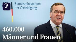 Pistorius legt erste Militärstrategie vor