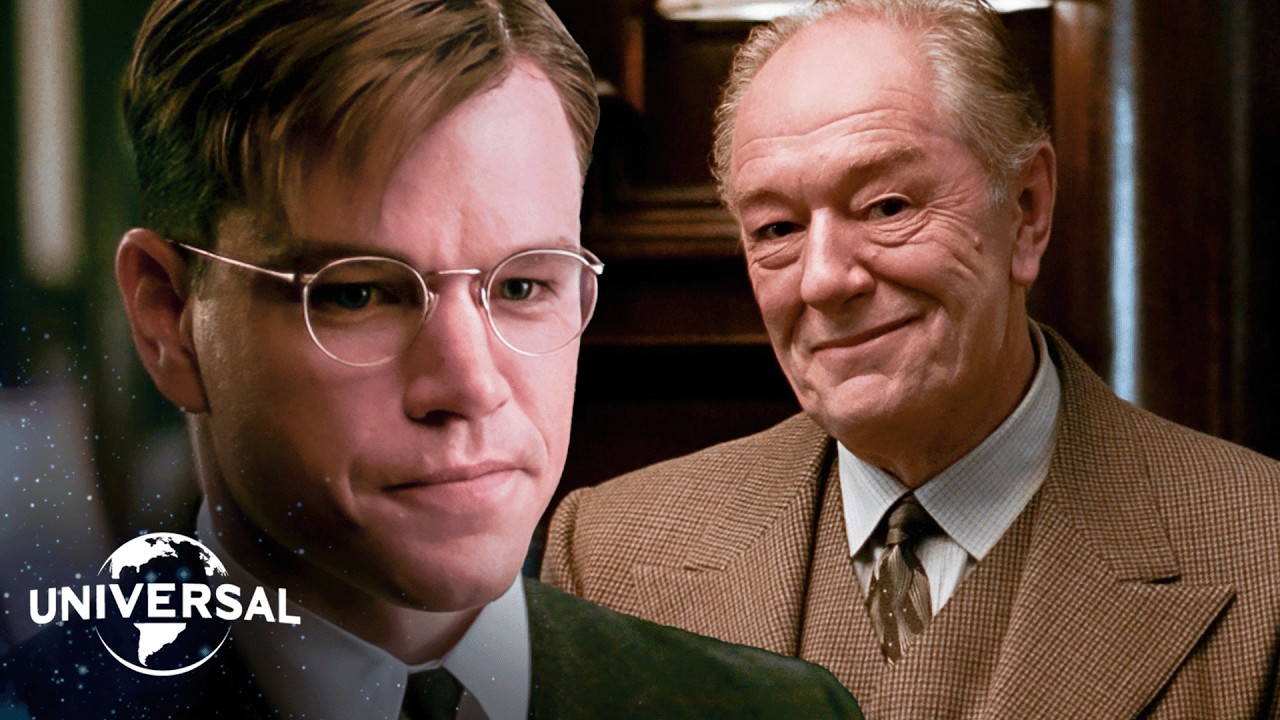 Matt Damon Outsmarts the Professor