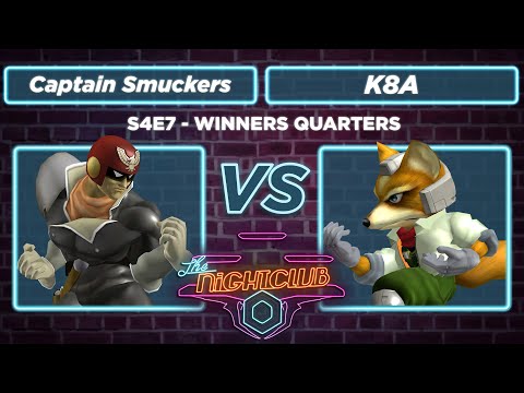 The Nightclub S4E7: Captain Smuckers vs K8A - Winners Quarters SSBM