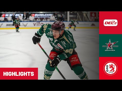 DEL2: Starbulls Rosenheim vs. Düsseldorfer EG | Highlights - 1. Spieltag