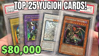 My Top 25 Rarest & Most Expensive Yugioh Cards