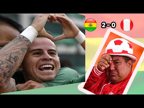 BOLIVIA vs  PERÚ (2 - 0)   Goles del partido  FECHA "5" CLASIFICATORIAS 2026!!!