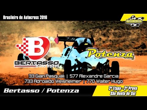 Bertasso Auto Sport/Potenza Racing - 2ª Prova 2ª Etapa Bras. de Autocross 2016 - São Bento do Sul