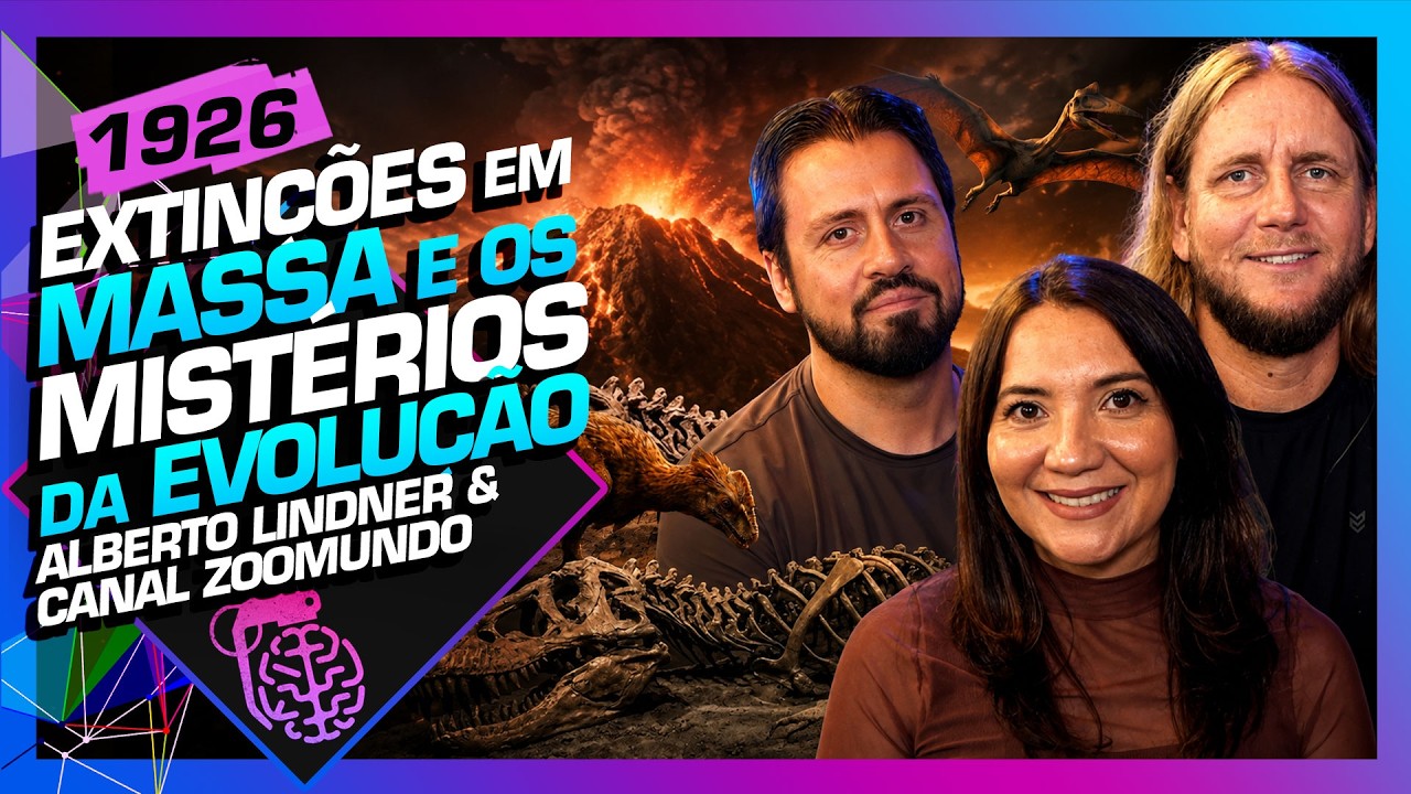 EXTINÇÕES EM MASSA E OS MISTÉRIOS DA EVOLUÇÃO: LINDNER E ZOOMUNDO - Inteligência Ltda. Podcast #1926