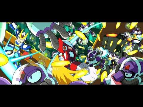 Mega Man X6 - Infinity Mijinion Stage (Weapon Center)