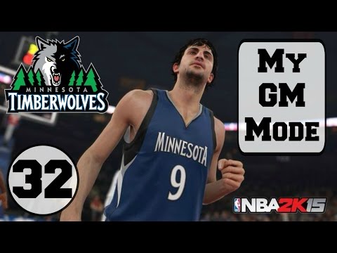 NBA2K15 All-Sim My Gm Mode - Minnesota Timberwolves #32 (PS4)