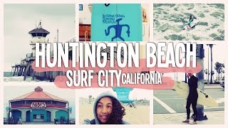 Huntington Beach, California | Surf City  | Surfing Museum + English Subtitles