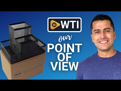 Fengtaiyuan Mesh Pencil Holders - WTI product video review