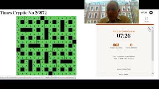 Solving the Times Crossword on 2nd November