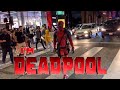 DEADPOOL COSPLAY BEING FUNNY IN PUBLIC