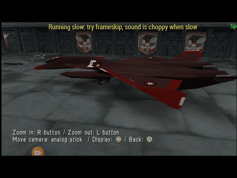 ace combat x gameplay: xfa-33 Fenrir crimson 1 mod