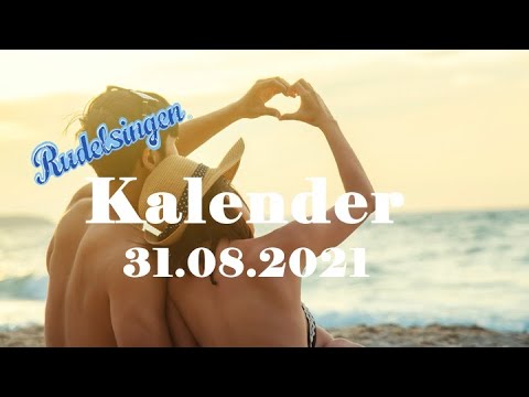 Der Mitsing-Kalender am 31.08.2021  - Tag 243