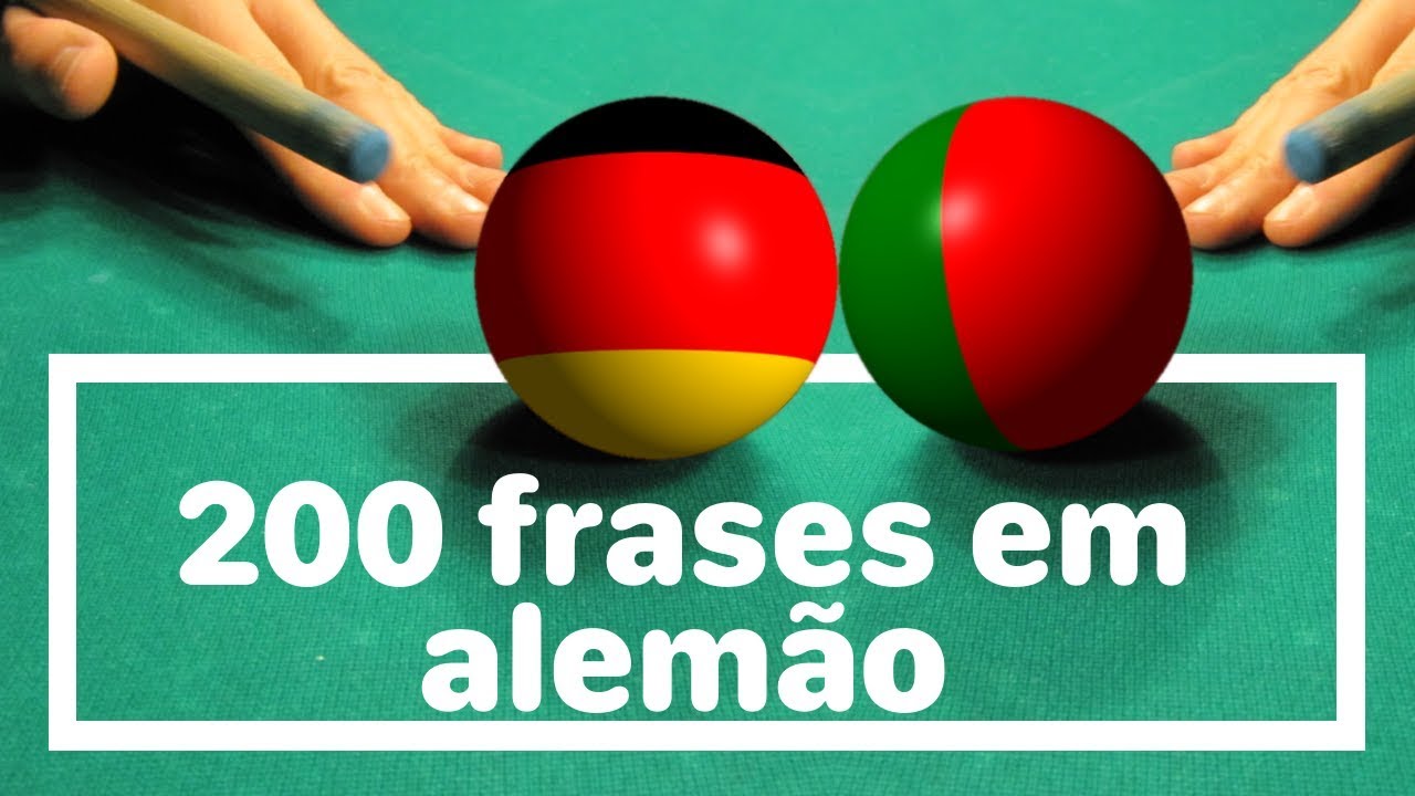 Aprender alemão: 200 frases em alemão