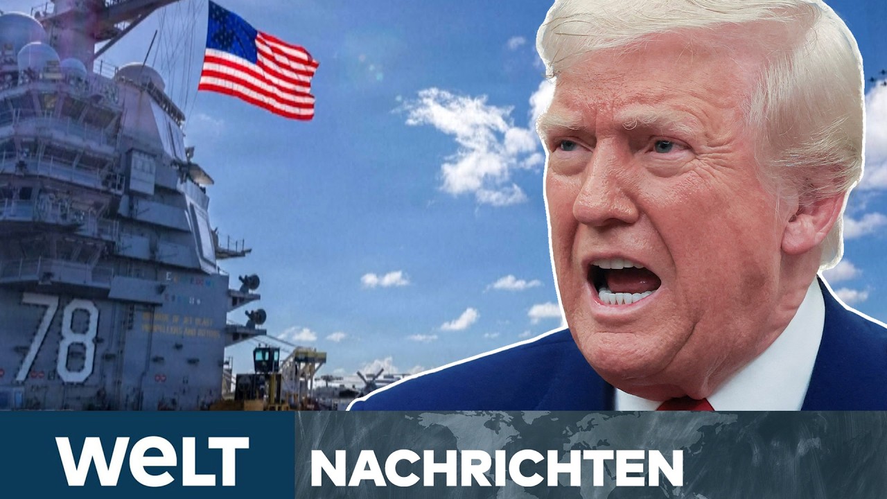IRAN: Neue Armada der USA im Mittelmeer! Trump macht ernst! Gibt Teheran nach? I WELT STREAM