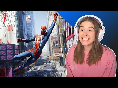 Spider Meg's First Playthrough! | SPIDER-MAN (2018) | Episode 1