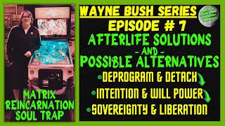 Ep7 Wayne Bush AFTERLIFE SOLUTIONS &amp; Possible Alternatives | Matrix Reincarnation Soul Trap