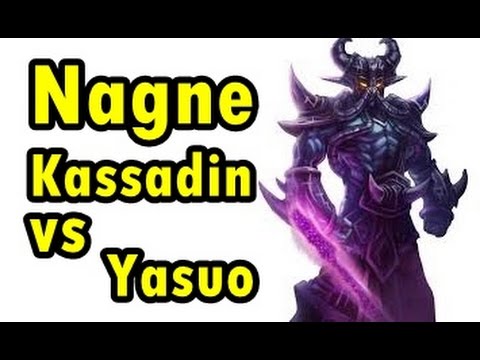 LOL Pro - KT Nagne Kassadin vs Yasuo - Korea SoloQ - Highlights