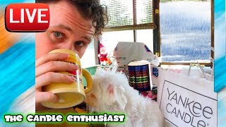 LIVE - Yankee Candle RARE Items! - Massive Mail Unboxing - Witch City Wicks - David Copperfield