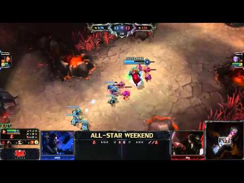 All-Star Top Lane 1v1 tournament - Soaz (Darius) vs Shy (Varus)  - Finals
