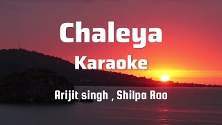 Chaleya Karaoke - Jawan  Unplugged Karaoke  With L
