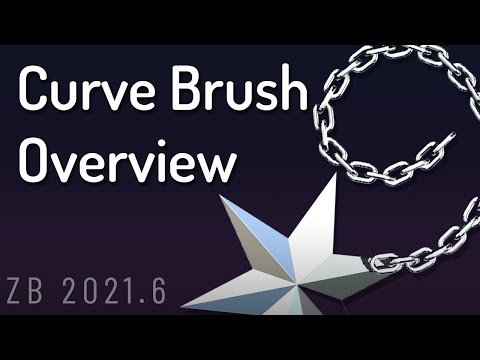 071 ZBrush 2021.6 - Curve Overview & Refresher, Including New Bend Start and Bend End Functionality!
