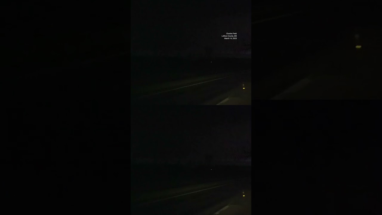 Massive Wedge Tornado In Mississippi