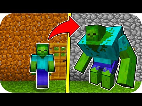 ZOMBİ NOOB'DAN NASIL PRO'YA GİTTİ! - Minecraft