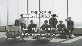 Aishiteru no ni - AAA - Sub Español/English/Romanji.