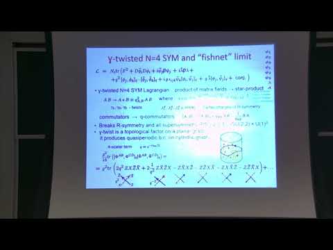 Conformal Fishnet Theory - Vladimir Kazakov