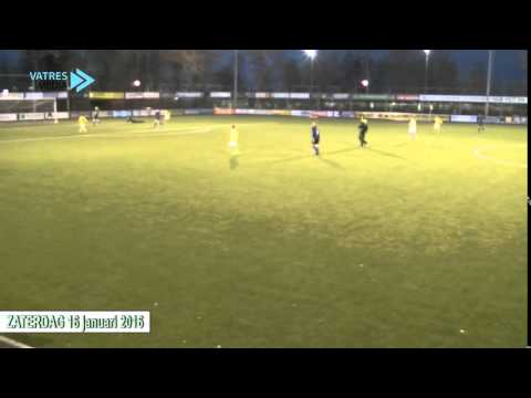voetbalwedstrijd 16-1-2016 Spirit C6 Bergambacht C3 (Amar 3-4)