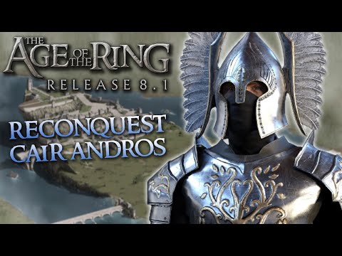 Age of the Ring mod 8.1 | The Reconquest of Cair Andros | Custom mission map!