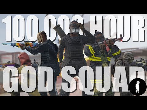 Rust - 100,000 Hour GOD SQUAD Takes OVER a SERVER