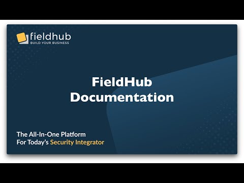  FieldHub Documentation Customer Feedback