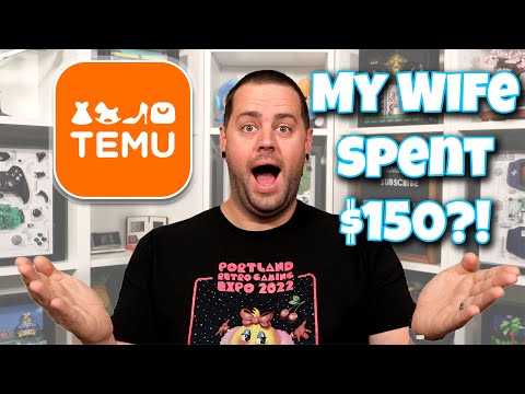 My Wife Spent $150 On Switch Accessories From Temu!
