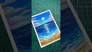 Download lagu How to draw a beach scene using oil pastels 🏖️ #art #drawing #drawingtutorial #howtodraw mp3
