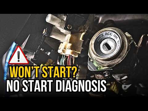 How to Diagnose a No-Crank, No-Start Problem Step by Step