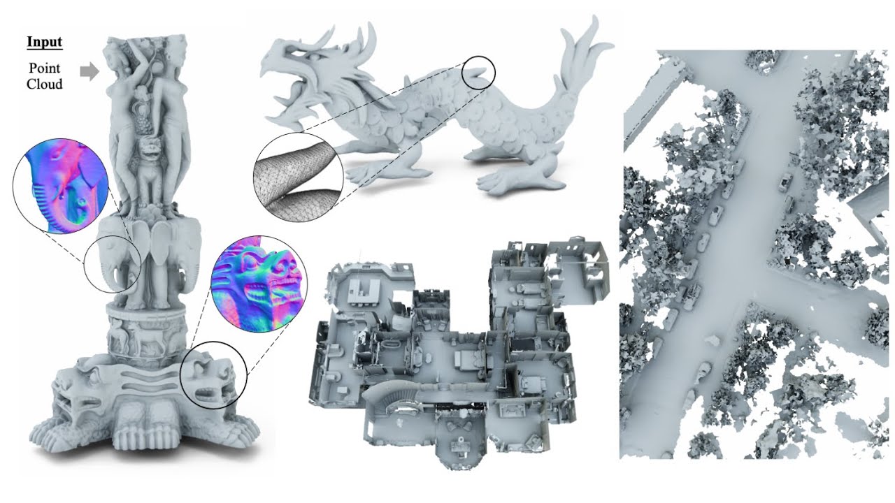 Neural Kernel Surface Reconstruction - Explanatory Video