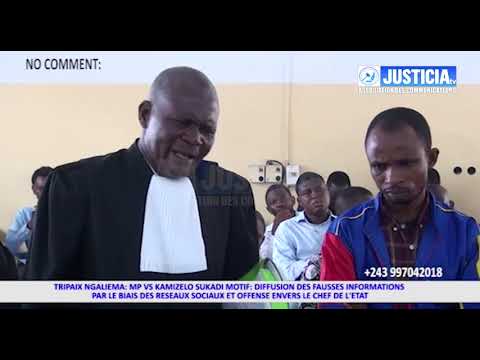 Tripaix Ngaliema : face aux juges, Kamizelo nie formellement être derrière les comptes poursuivis