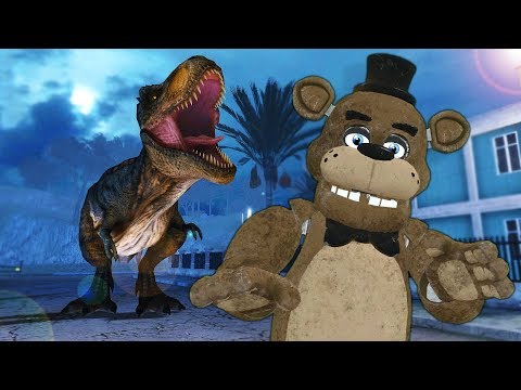 I BECAME A DINOSAUR AND ATE MY FRIENDS IN GMOD! - Garry's Mod Multiplayer Survival