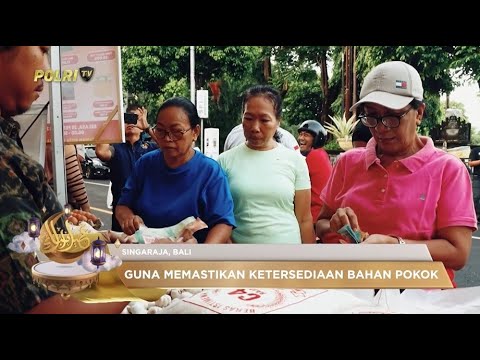 POLRES BULELENG GELAR PASAR MURAH JELANG RAMADHAN