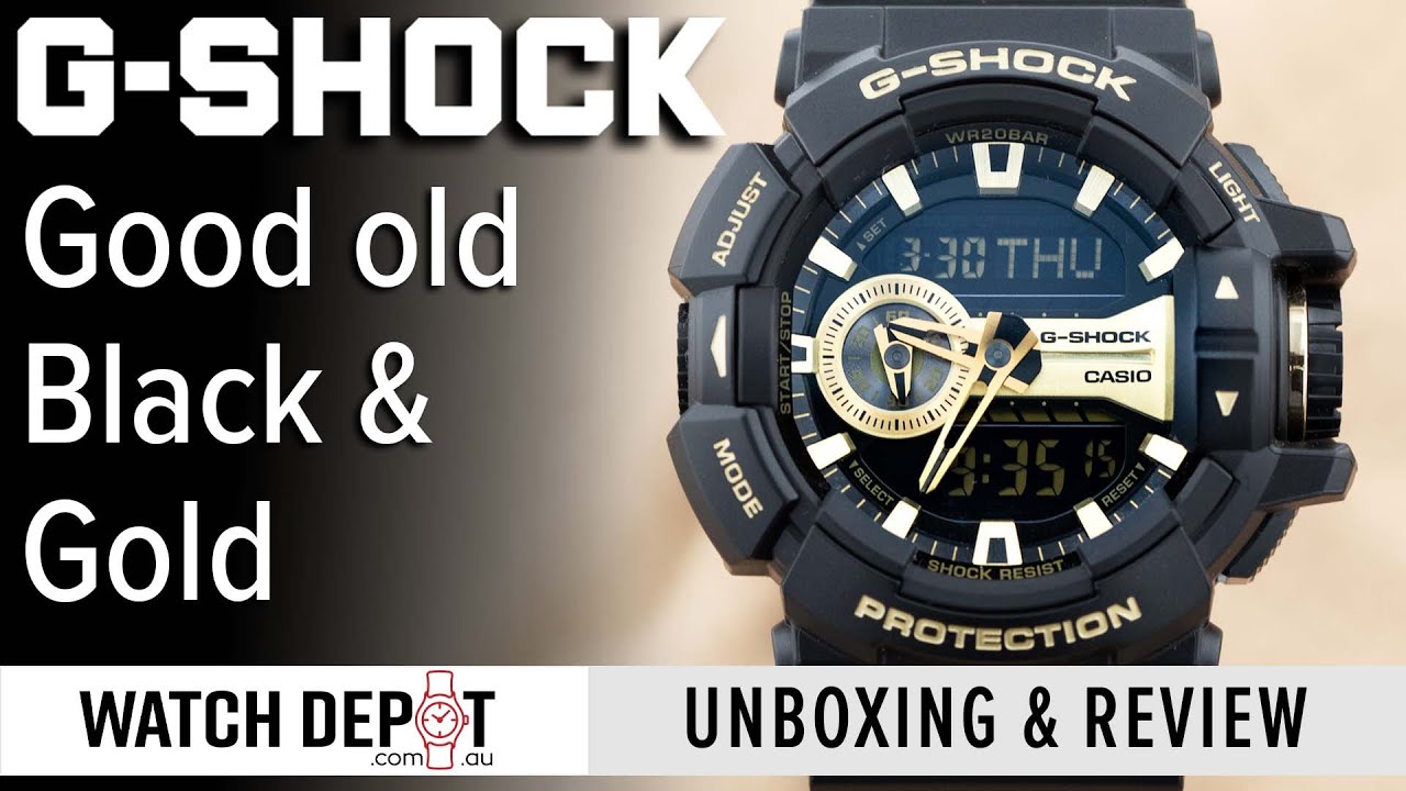 Casio G-SHOCK GA400GB-1A9 | Unboxing & Review