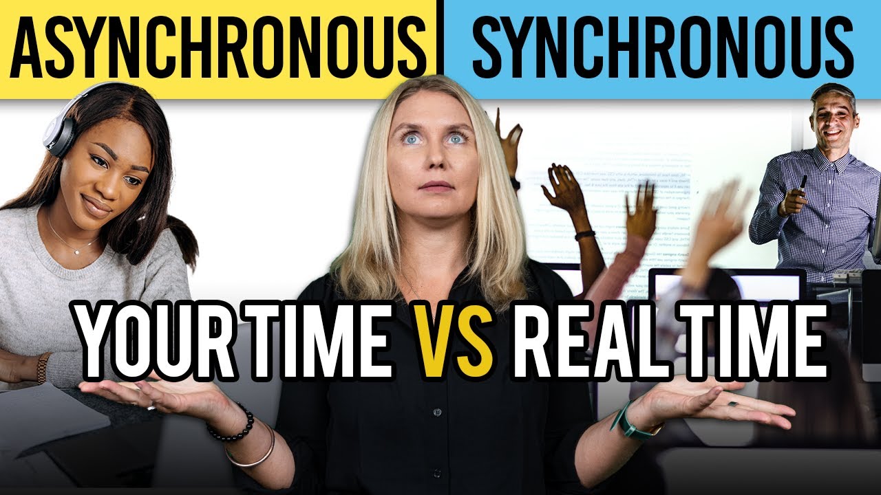 synchronous vs asynchronous learning