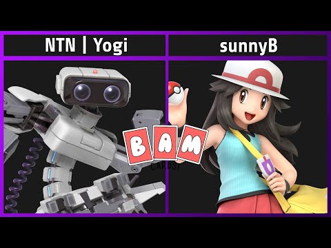 Smash @ BAM Cards 20 - NTN | Yogi vs. sunnyB (Pokemon Trainer) - SSBU Tournament