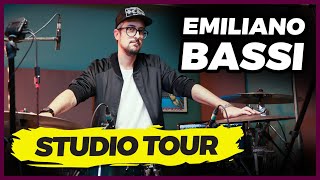 Download lagu Drum Gear: Emiliano Bassi (Pop's Garage - STUDIO TOUR) mp3