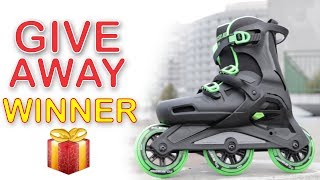 AND THE GIVEAWAY WINNER IS...
