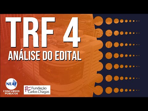 Concurso TRF 4 2019 Análise do Edital