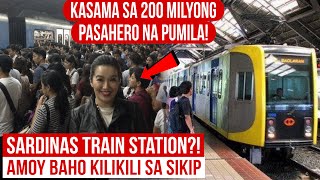 Pinaka Matao at Siksikan na Train Station sa Pilipinas 2026 | 200M ang Pasahero | Mister Di