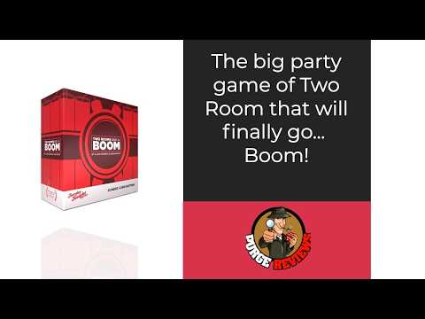 The Purge: #5534 Two Rooms and a Boom: The big party game that can actually handle a party