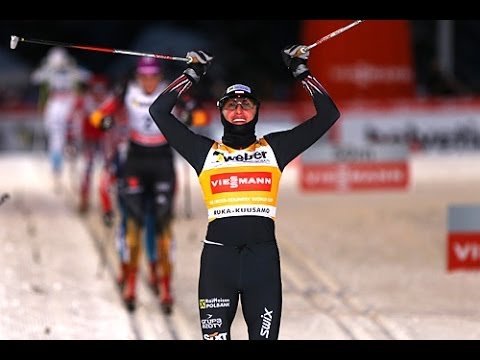Justyna Kowalczyk wins ladies' sprint in first stage Ruka Triple(Kuusamo)