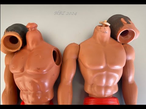 Mattel Big Jim Repair: Orbital Head vs Long Neck and Repair tips